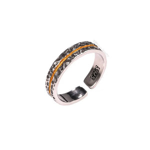 Personalized Nostalgic Trend Ring