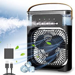 Air Humidifier Cooling USB Fan Water Mist small refrigeration air conditioner mini fan water-cooled silent air cooler 3 In 1