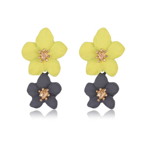 Trend Flower Earrings Studs