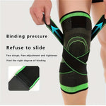 Sports Knee Pad Men Pressurized Elastic Knee Pad Support Fitness