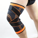 Sports Knee Pad Men Pressurized Elastic Knee Pad Support Fitness